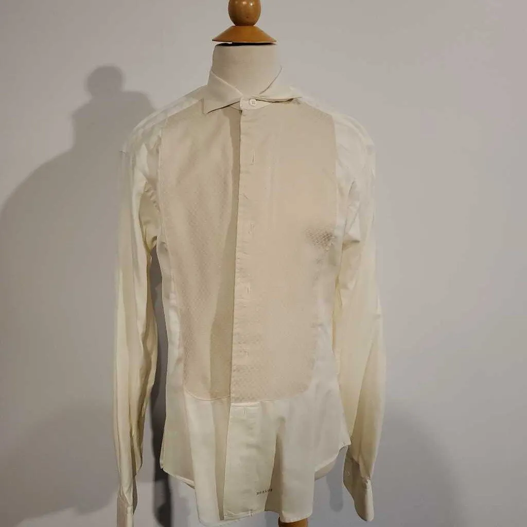 Cream Formal Shirt