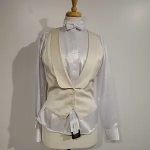 Cream Formal Vest