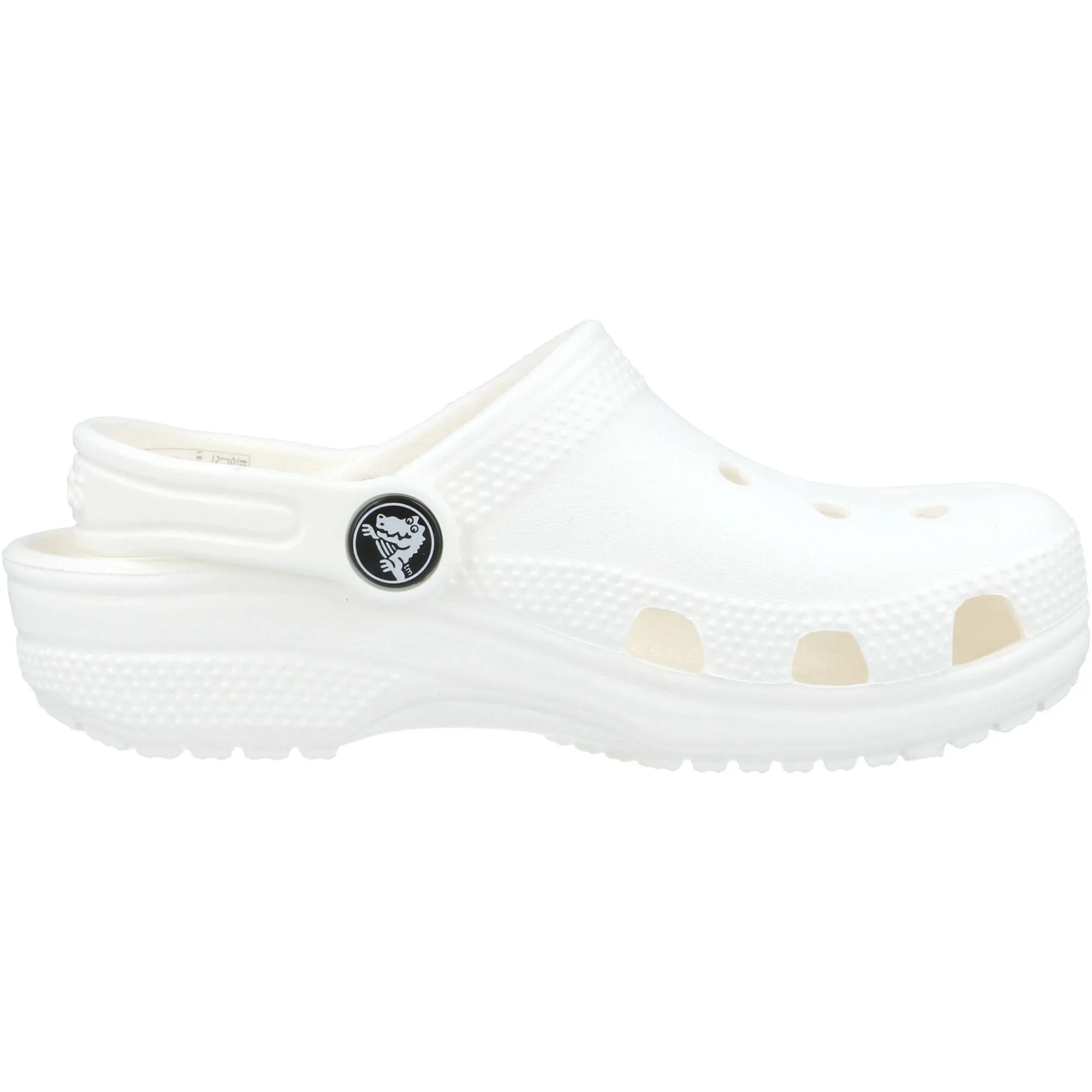 Crocs Kids Classic White Clogs