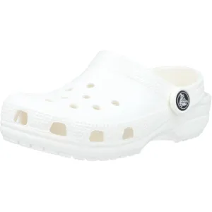 Crocs Kids Classic White Clogs
