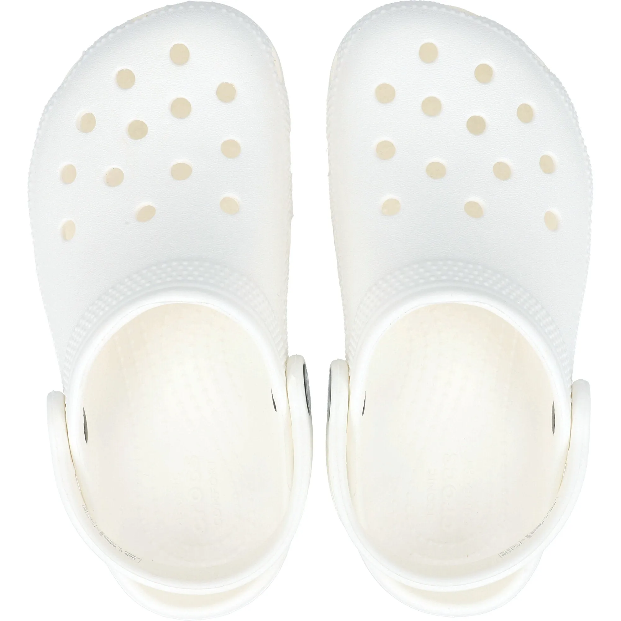 Crocs Kids Classic White Clogs