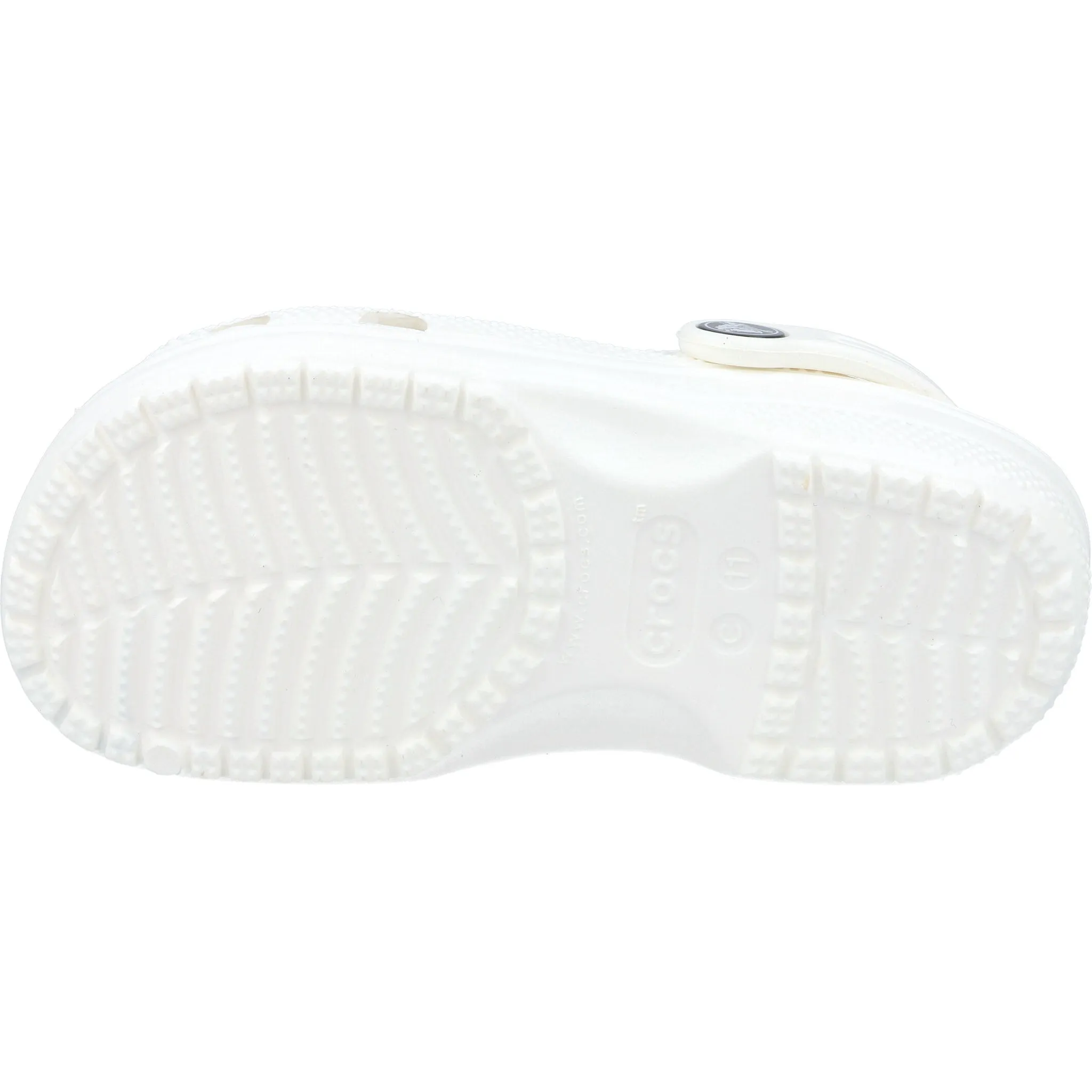 Crocs Kids Classic White Clogs