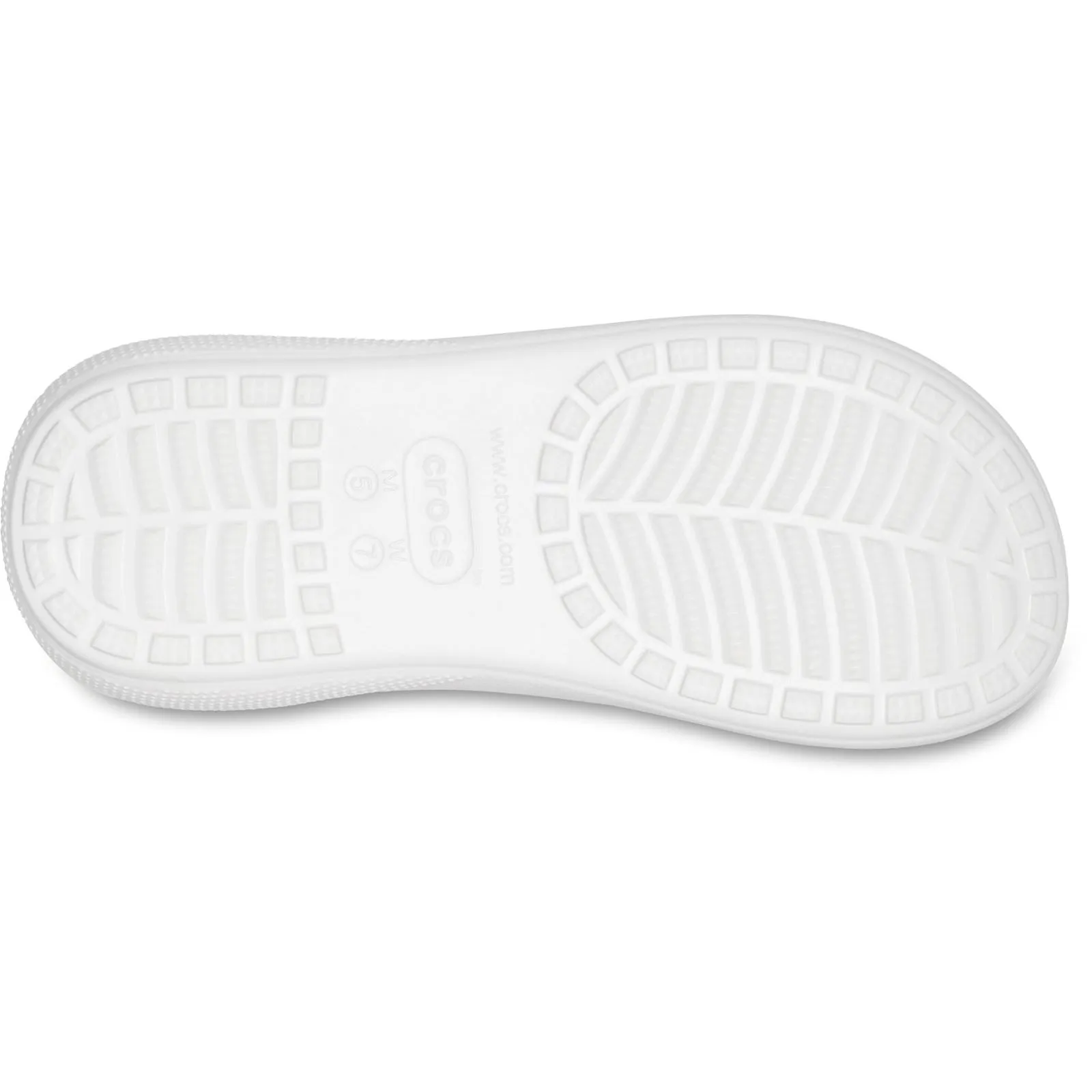 Crocs Unisex's Adult Classic Crush Sandal in 3 Colours, Sizes 4 to 8