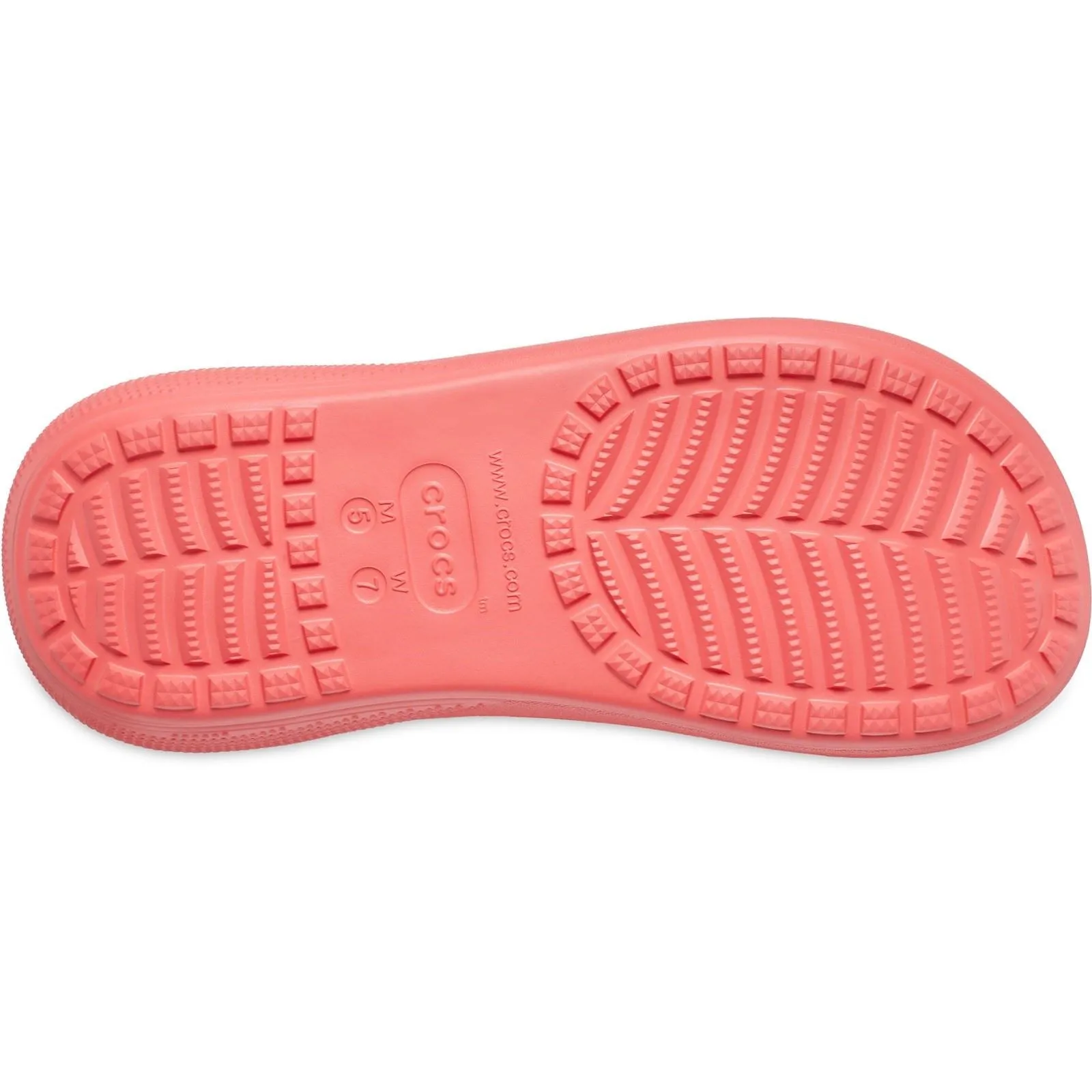 Crocs Unisex's Adult Classic Crush Sandal in 3 Colours, Sizes 4 to 8