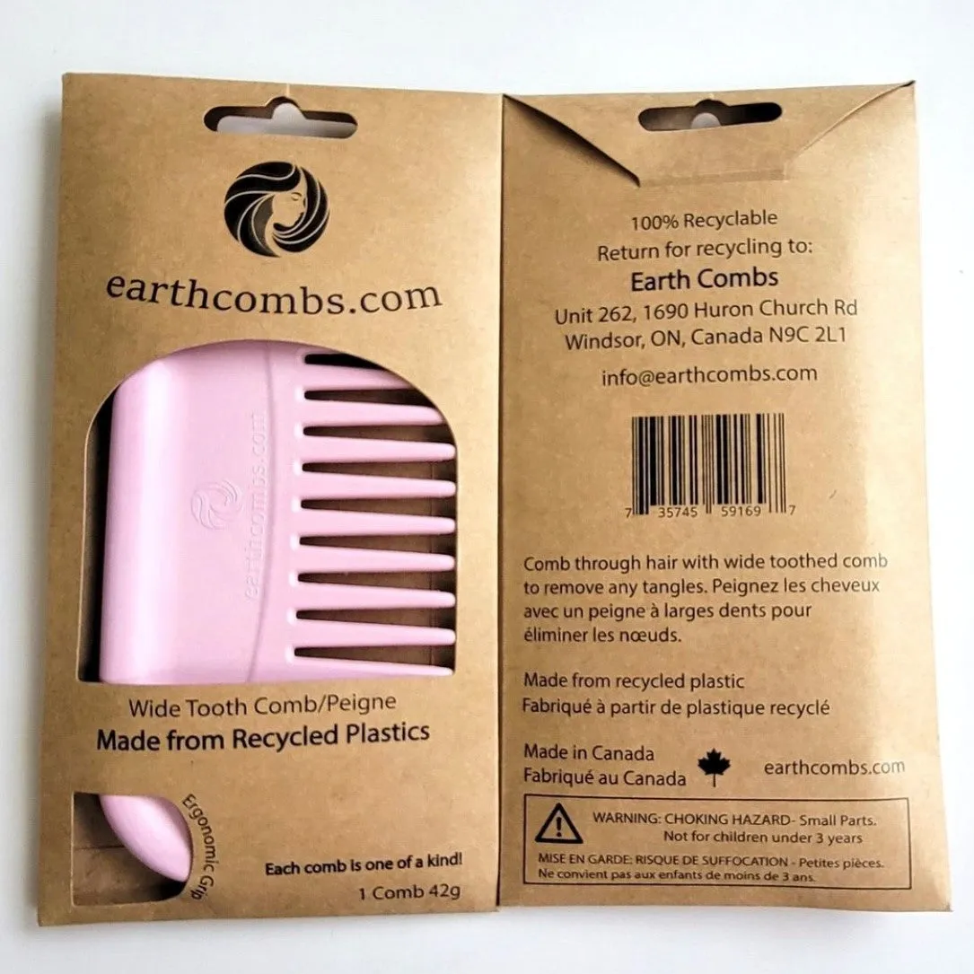 Earth Combs - Made from Recycled Plastic