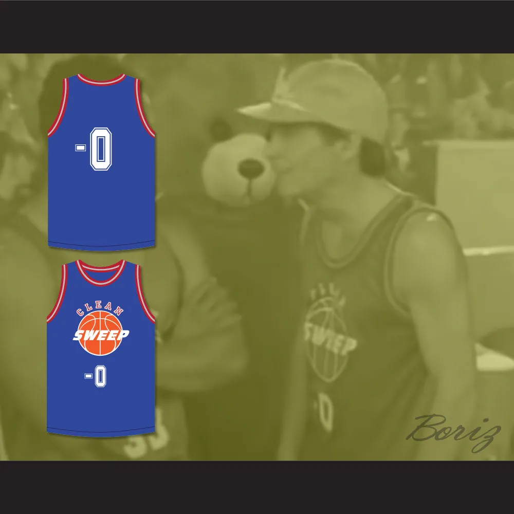 Ernest P. Worrell 0 Clean Sweep Deluxe Blue Basketball Jersey Slam Dunk Ernest 1