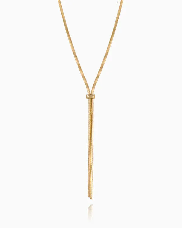 FEDERICA TOSI Lace Long Rachel In Gold