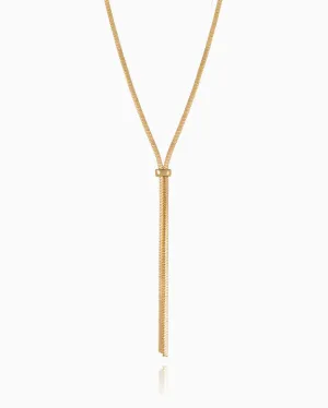 FEDERICA TOSI Lace Long Rachel In Gold
