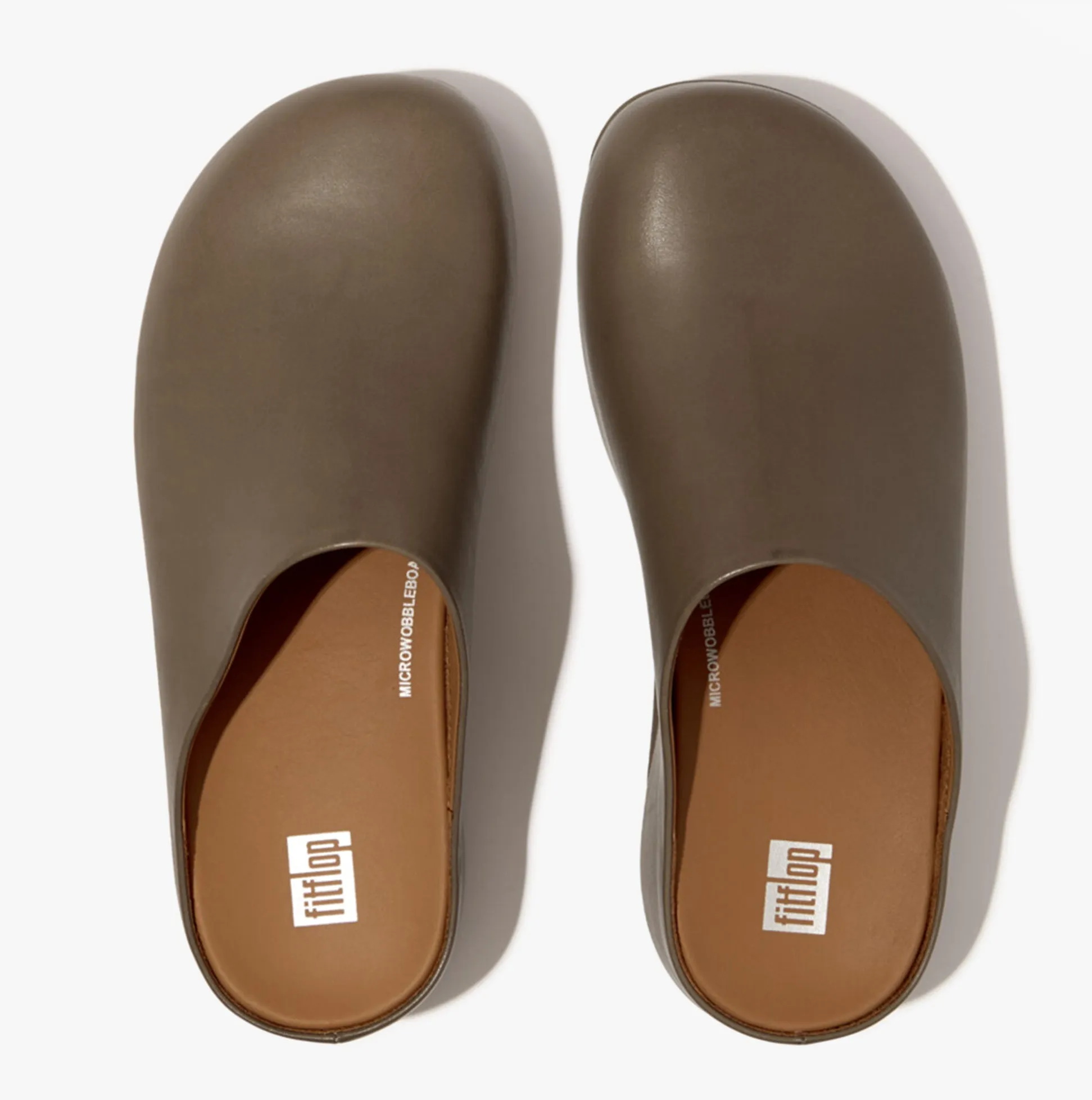 FitFlop SHUV Womens Clogs Minky Grey