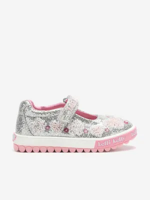 Girls Cressida Dolly Shoes in Silver