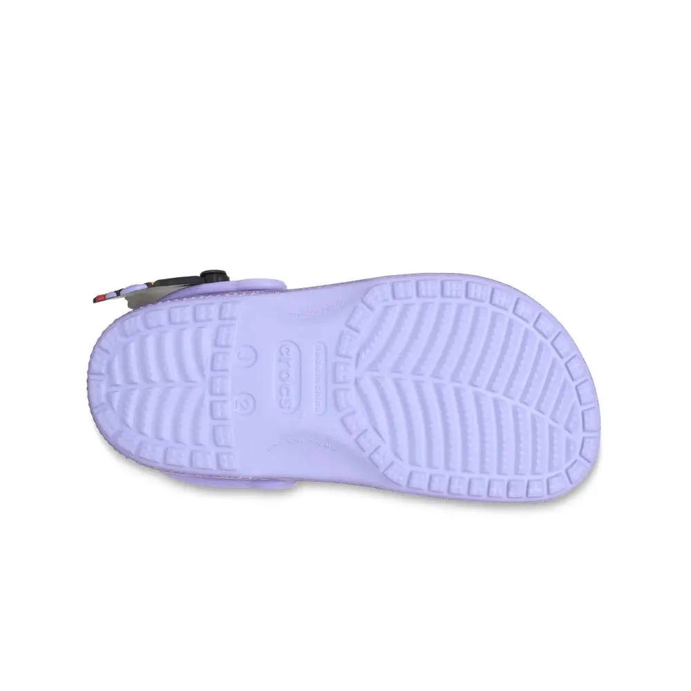 Giày Clog Trẻ Em Crocs Classic Iam Butterfly - Mystic Purple
