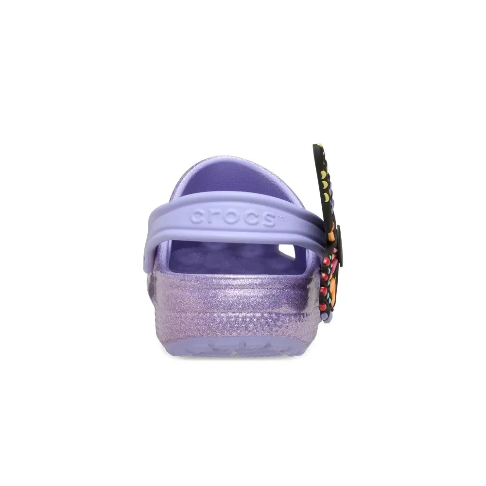 Giày Clog Trẻ Em Crocs Classic Iam Butterfly - Mystic Purple