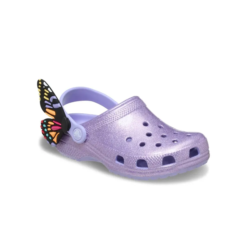 Giày Clog Trẻ Em Crocs Classic Iam Butterfly - Mystic Purple