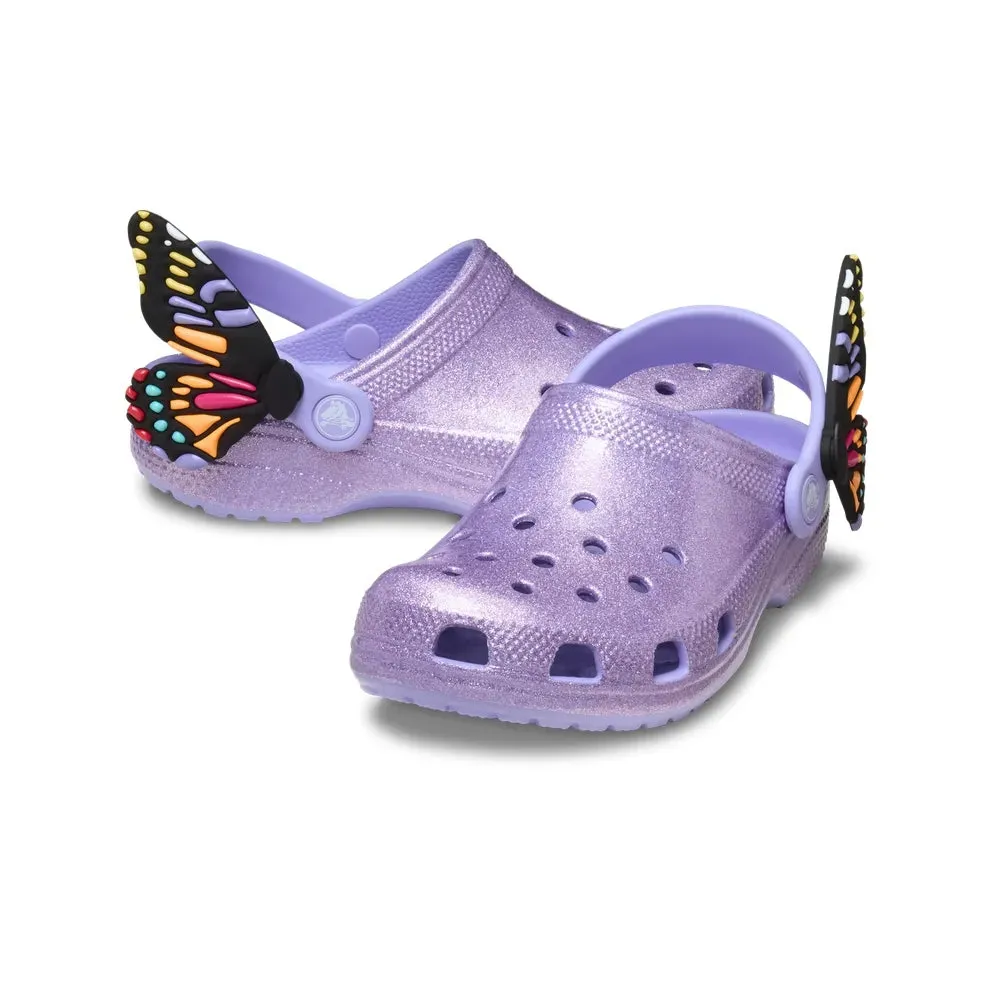 Giày Clog Trẻ Em Crocs Classic Iam Butterfly - Mystic Purple
