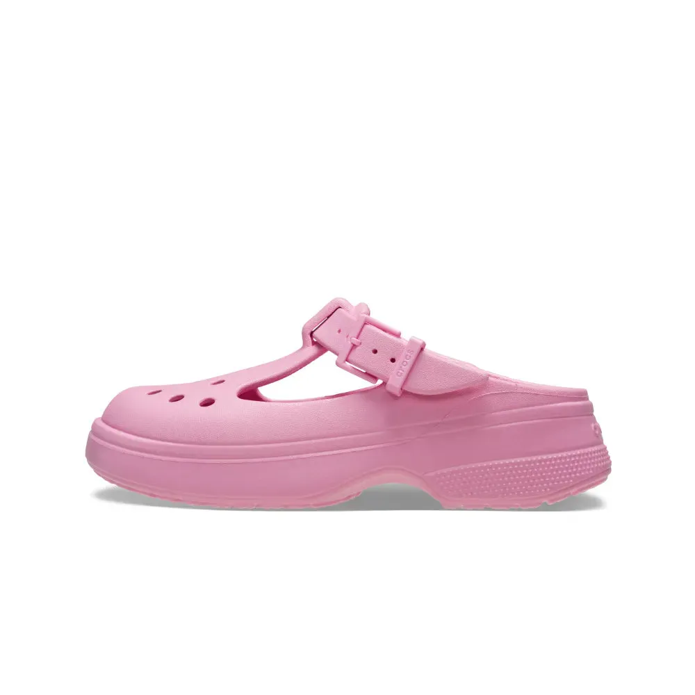 Giày Clog Unisex Crocs Classic Mary Jane - Pink Tweed
