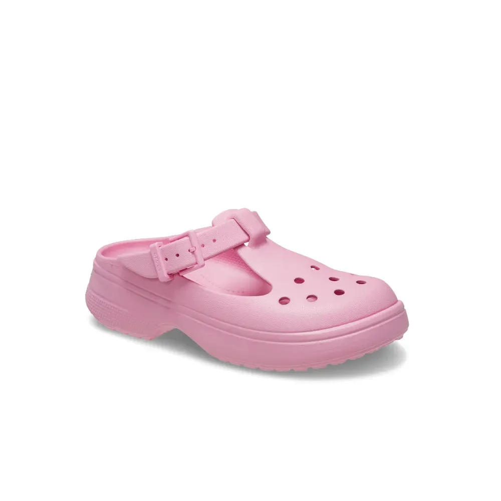 Giày Clog Unisex Crocs Classic Mary Jane - Pink Tweed