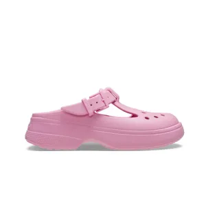Giày Clog Unisex Crocs Classic Mary Jane - Pink Tweed
