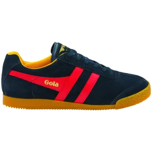 Gola Harrier Navy/Red/Sun Mens Trainers