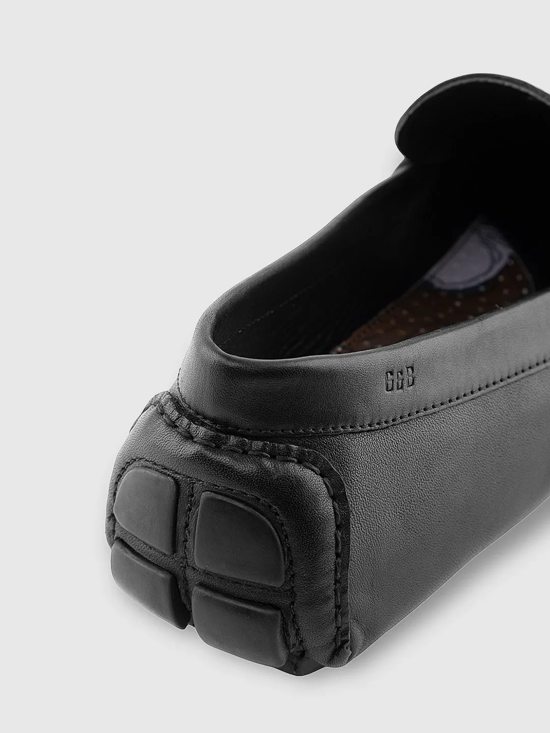 Gordon And Bros Black Men Moccasin