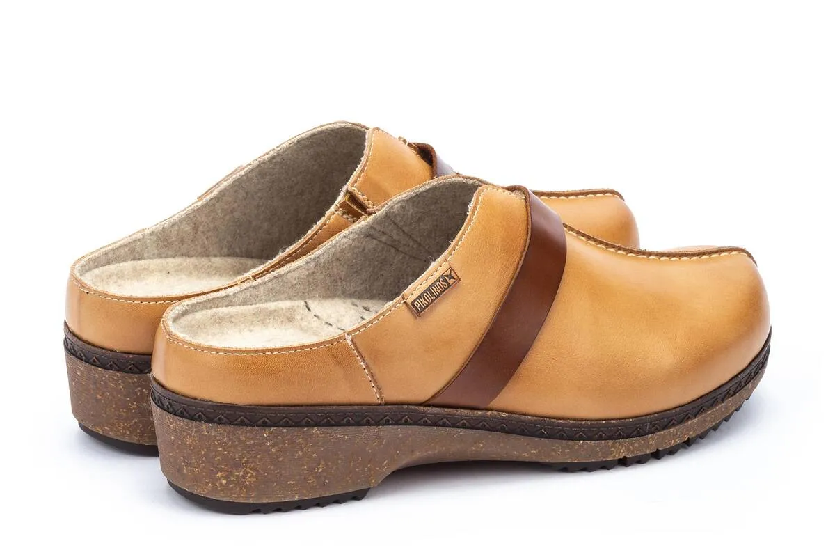 'Granada' women's clog sandal - brown