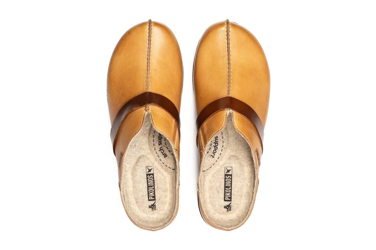 'Granada' women's clog sandal - brown