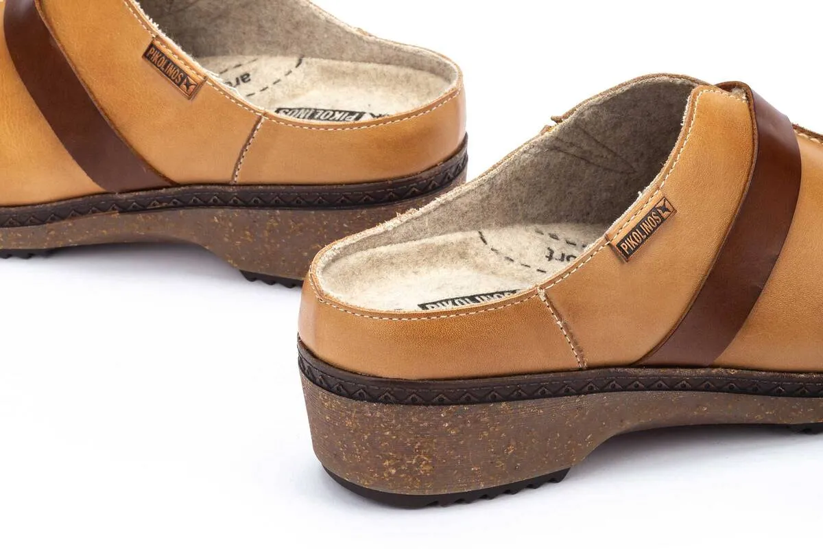 'Granada' women's clog sandal - brown