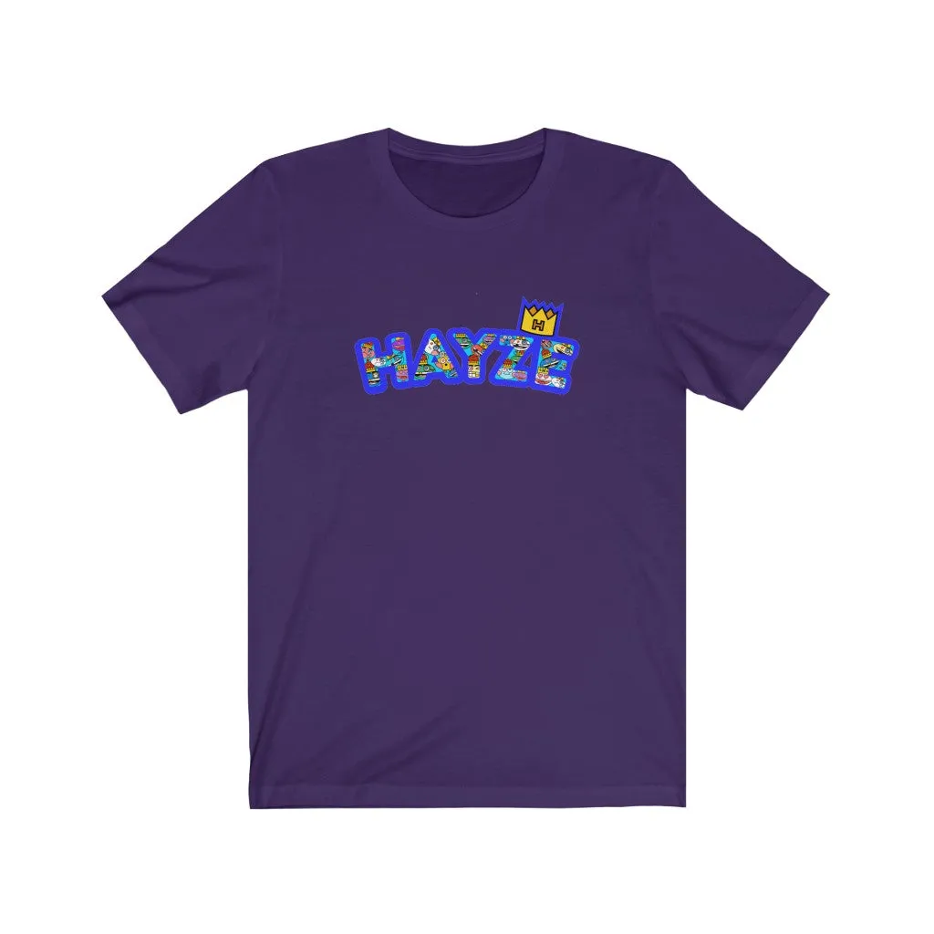 HAPPY PLACES "QUEEN VIOLET" Short Sleeve Tee