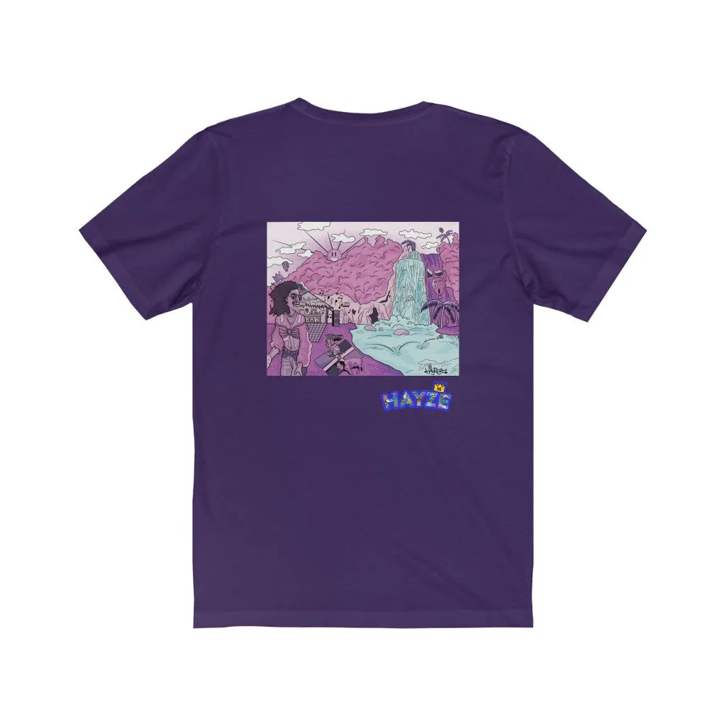 HAPPY PLACES "QUEEN VIOLET" Short Sleeve Tee
