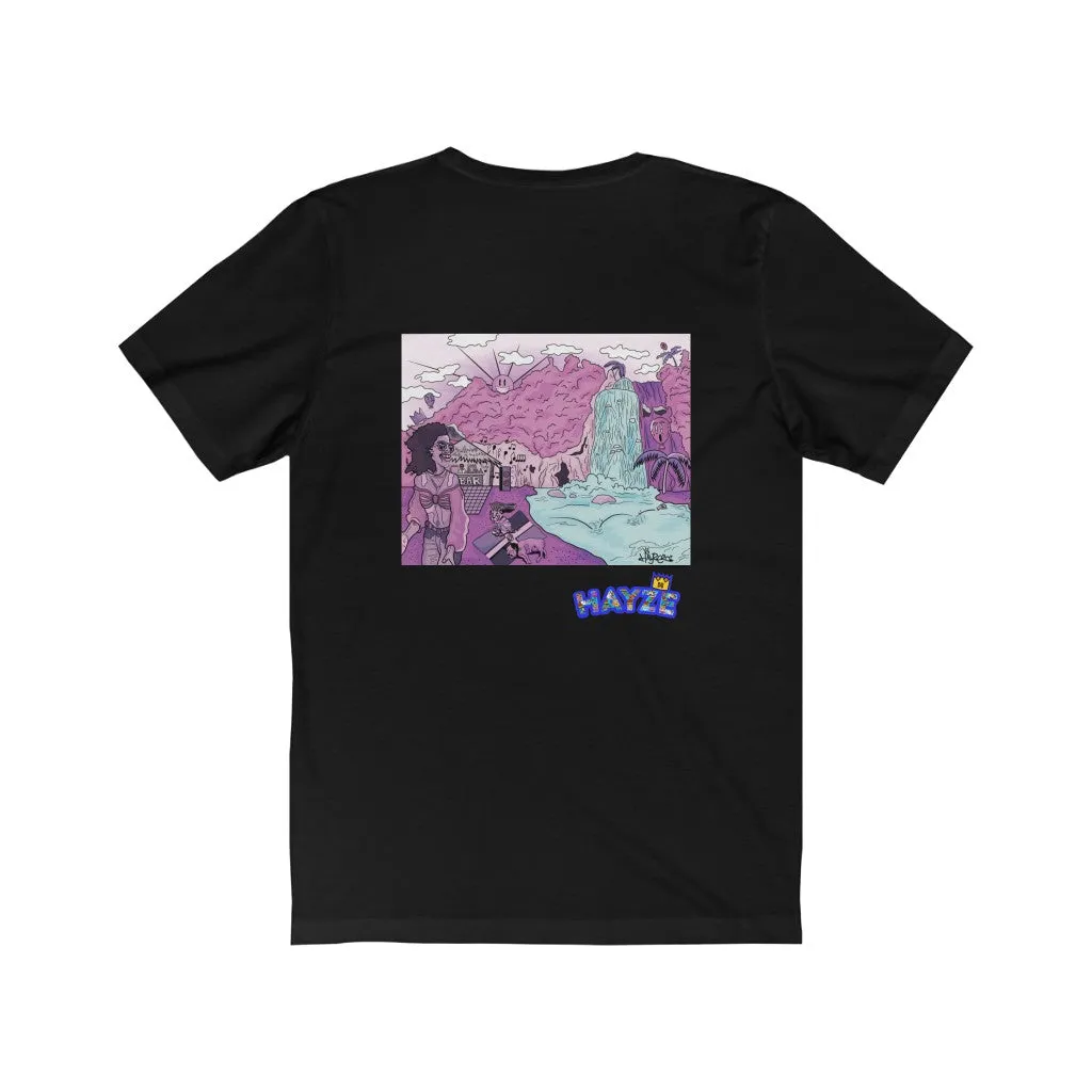 HAPPY PLACES "QUEEN VIOLET" Short Sleeve Tee