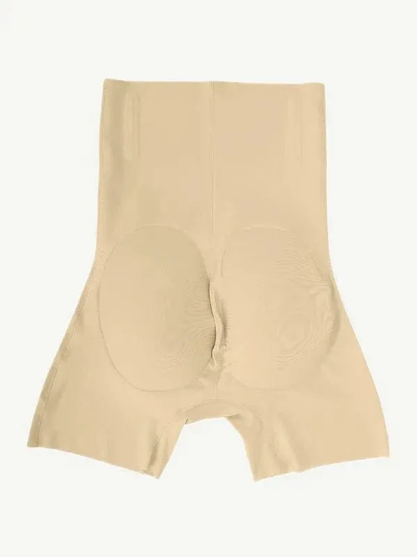 High Waist Trainer Shaper Shorts With Removable Bum Pads