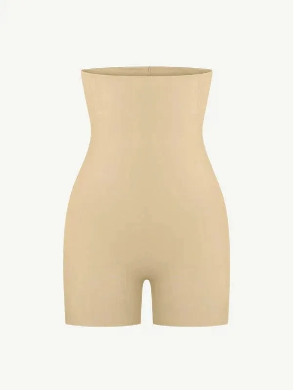 High Waist Trainer Shaper Shorts With Removable Bum Pads
