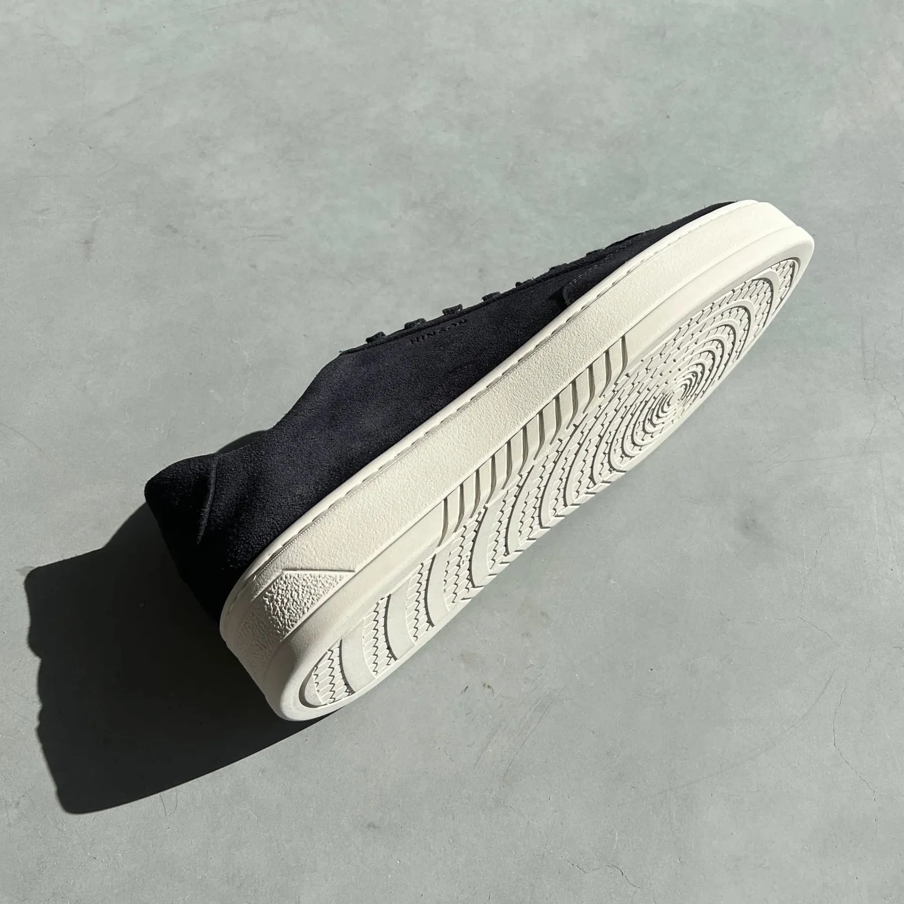 Hinson Miller Retro Dark Blue Suede