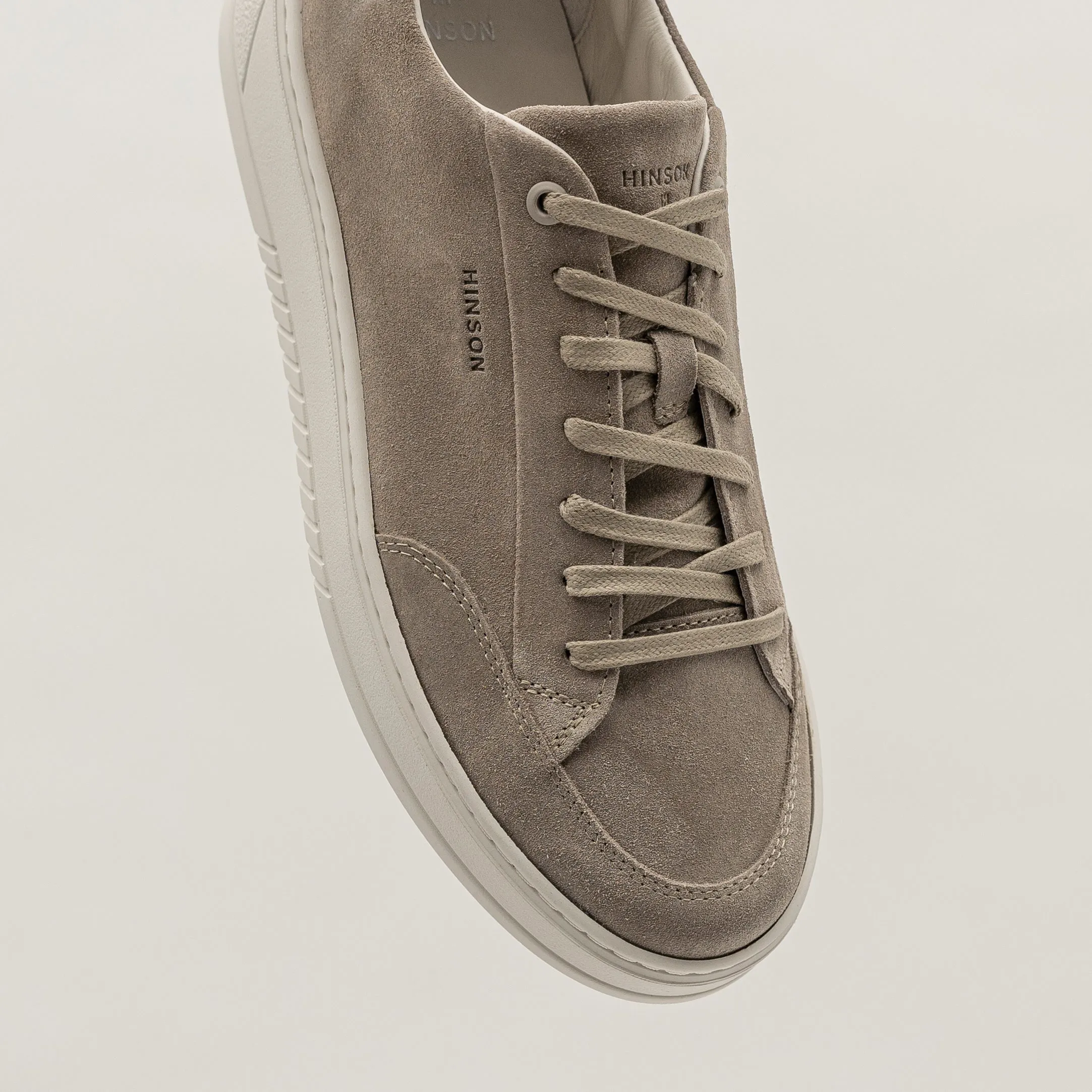 Hinson Miller Retro Taupe Suede