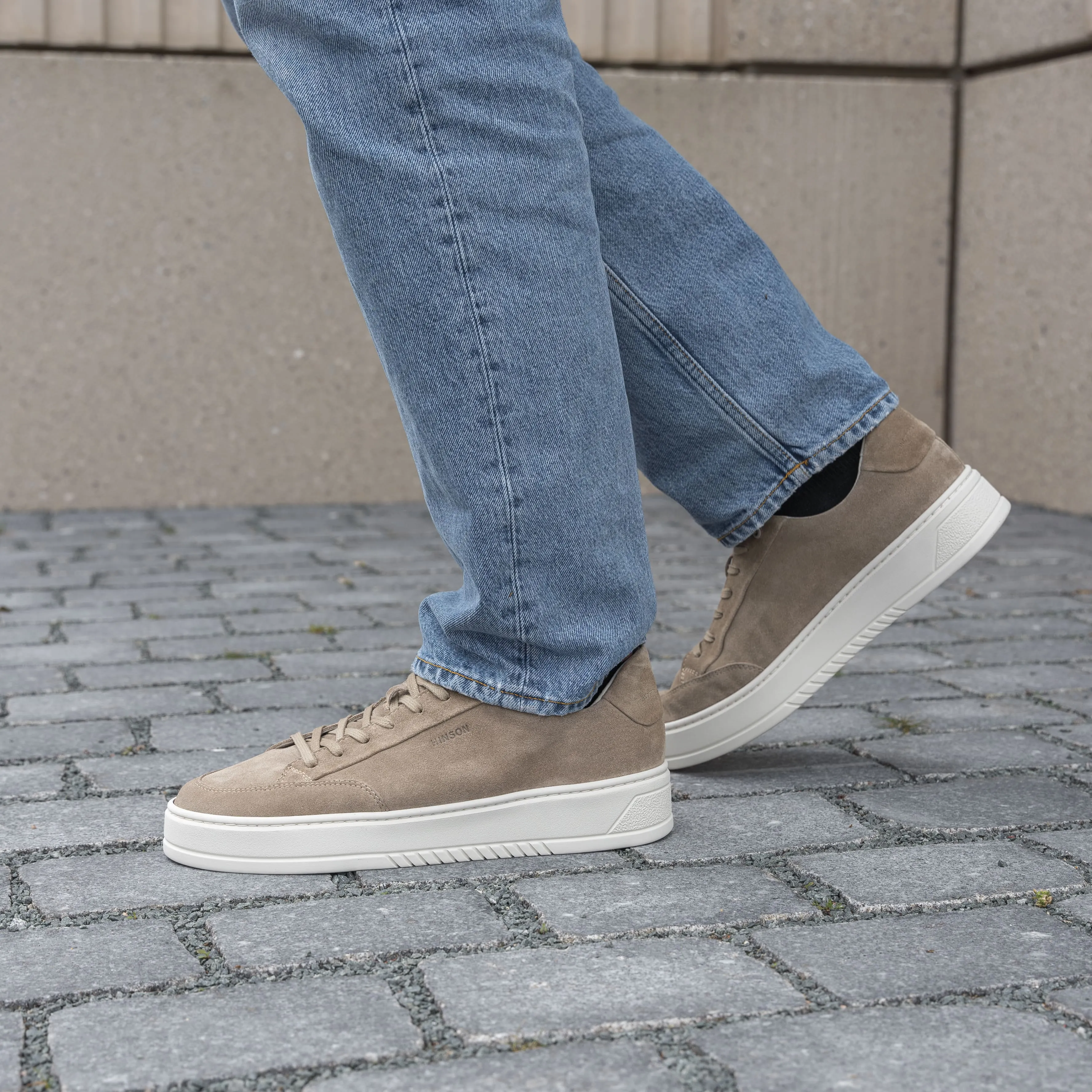 Hinson Miller Retro Taupe Suede