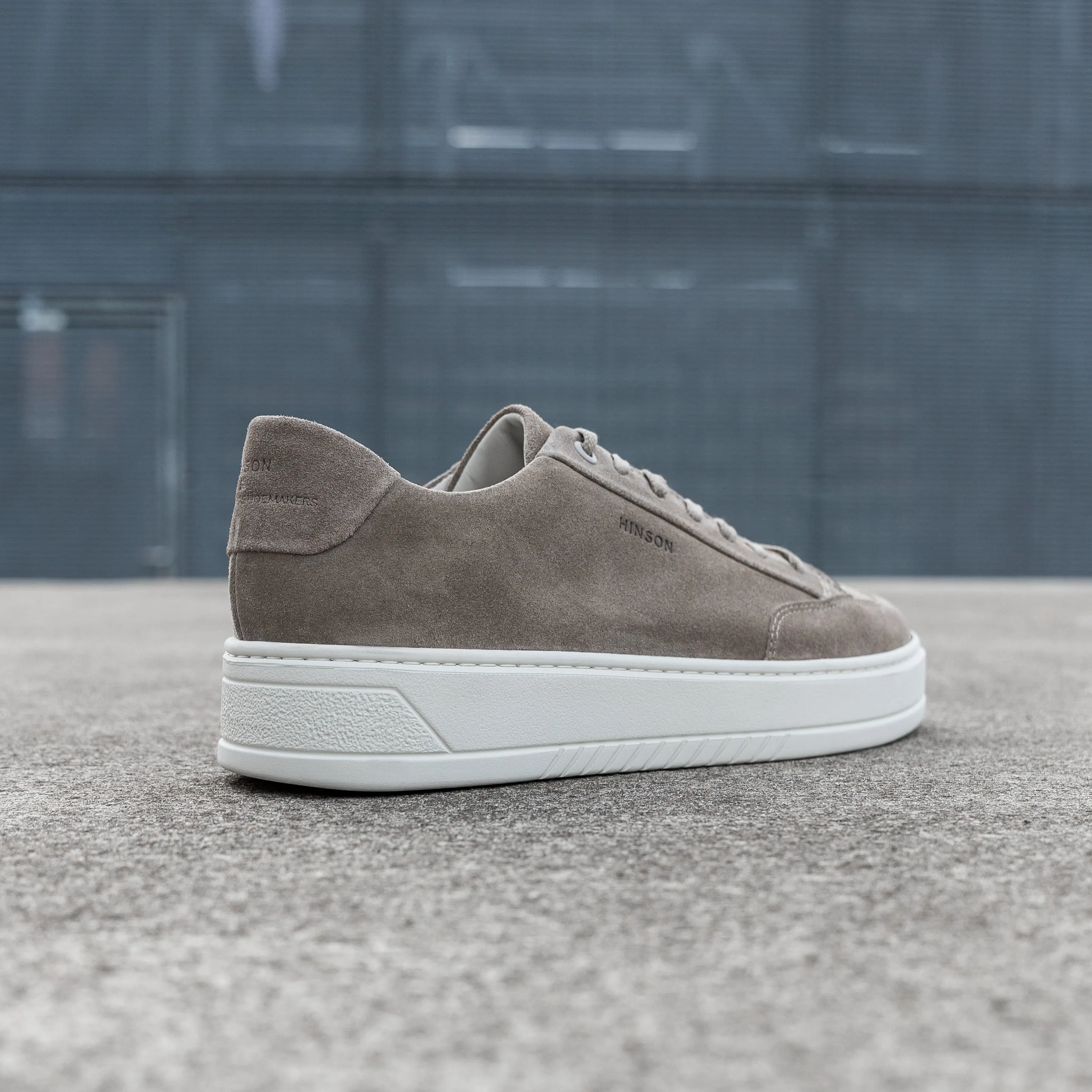 Hinson Miller Retro Taupe Suede