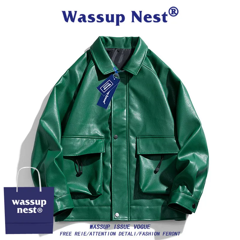 INSTOCK-WASSUP NEST baseball uniform men's autumn trendy brand