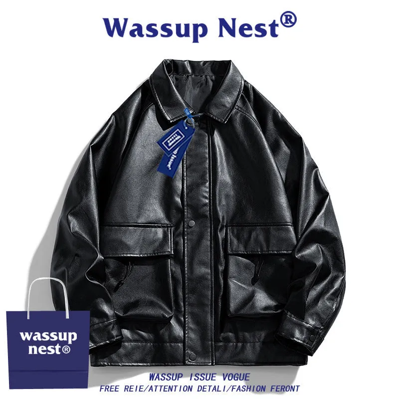 INSTOCK-WASSUP NEST baseball uniform men's autumn trendy brand