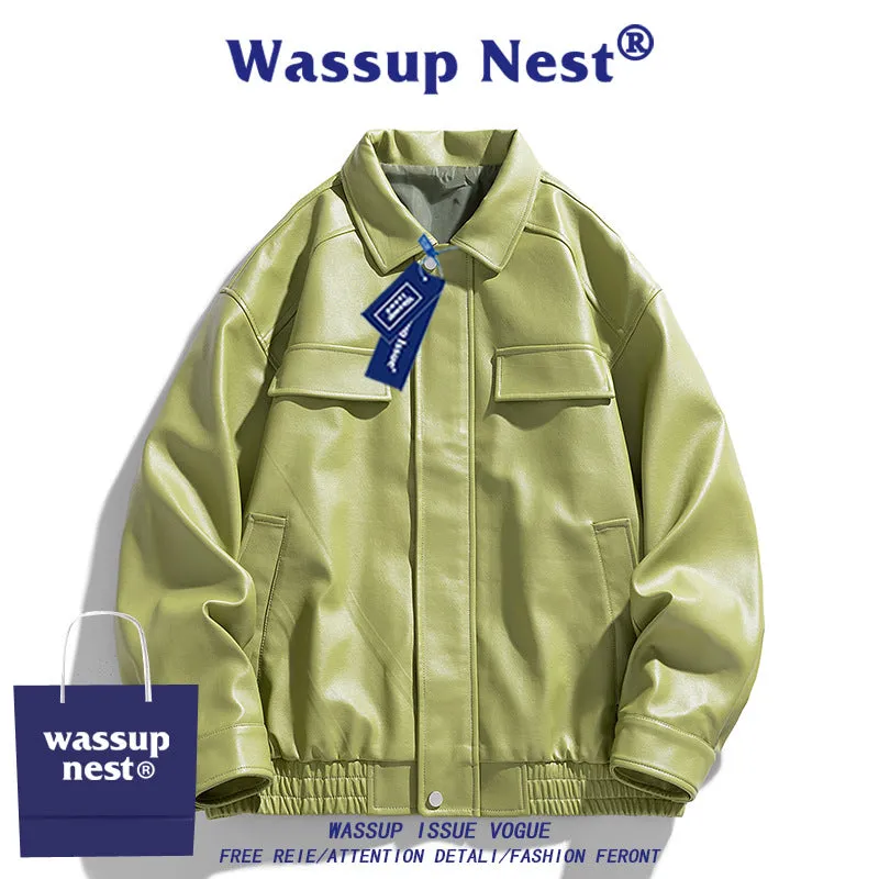 INSTOCK-WASSUP NEST baseball uniform men's autumn trendy brand