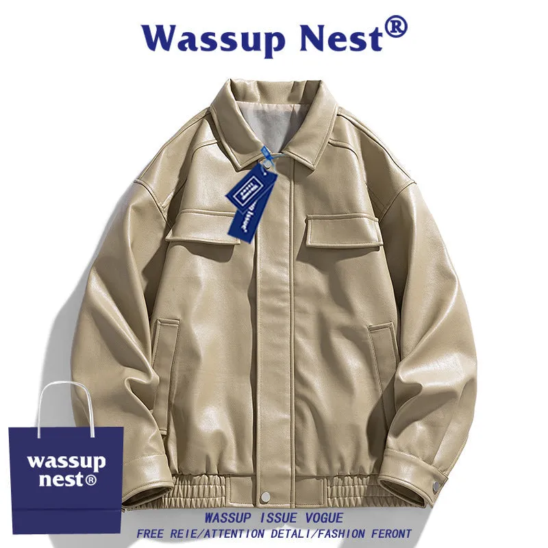 INSTOCK-WASSUP NEST baseball uniform men's autumn trendy brand