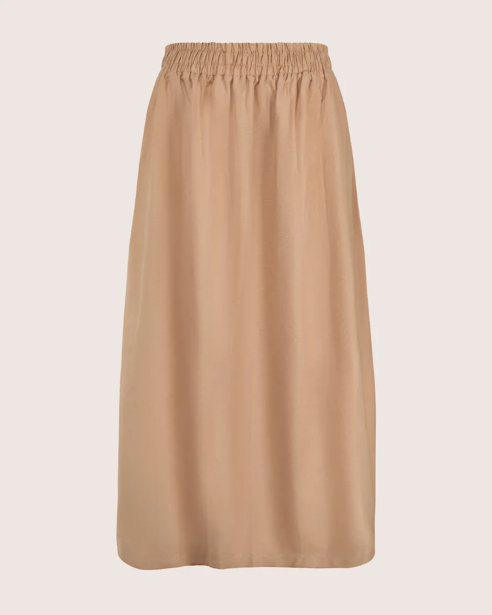 Joyce Beige Midi Skirt