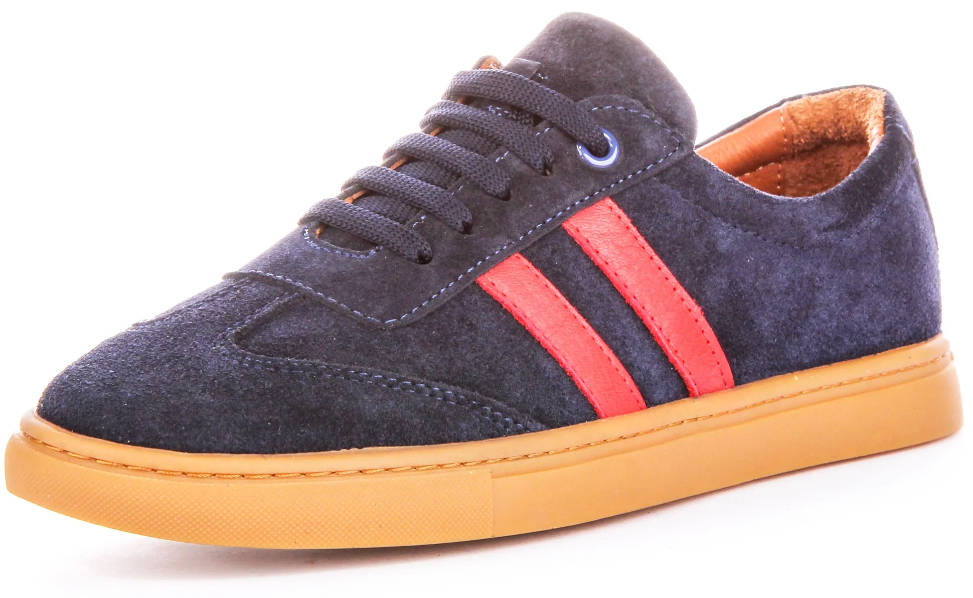 Justinreess England Sadie In Navy Red For Women | Secret Sale