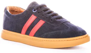 Justinreess England Sadie In Navy Red For Women | Secret Sale