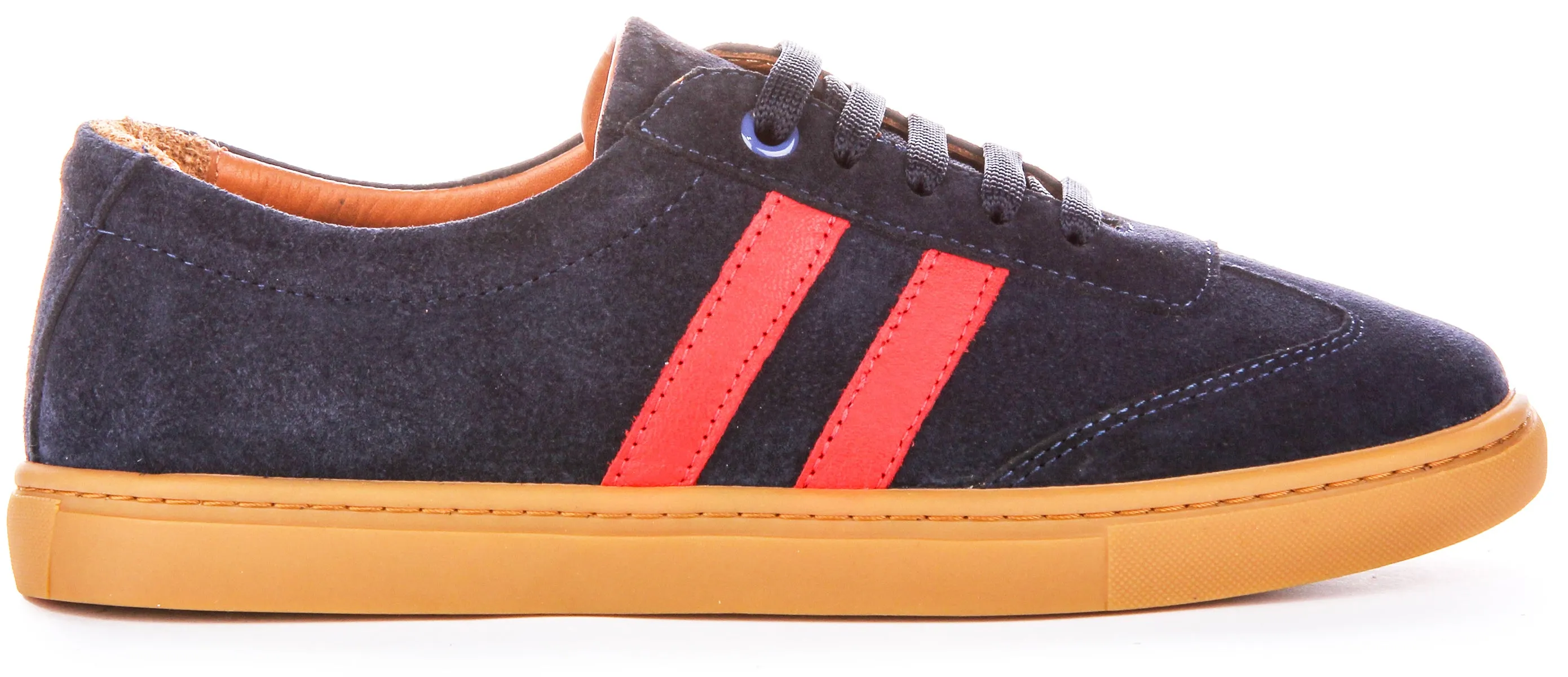 Justinreess England Sadie In Navy Red For Women | Secret Sale