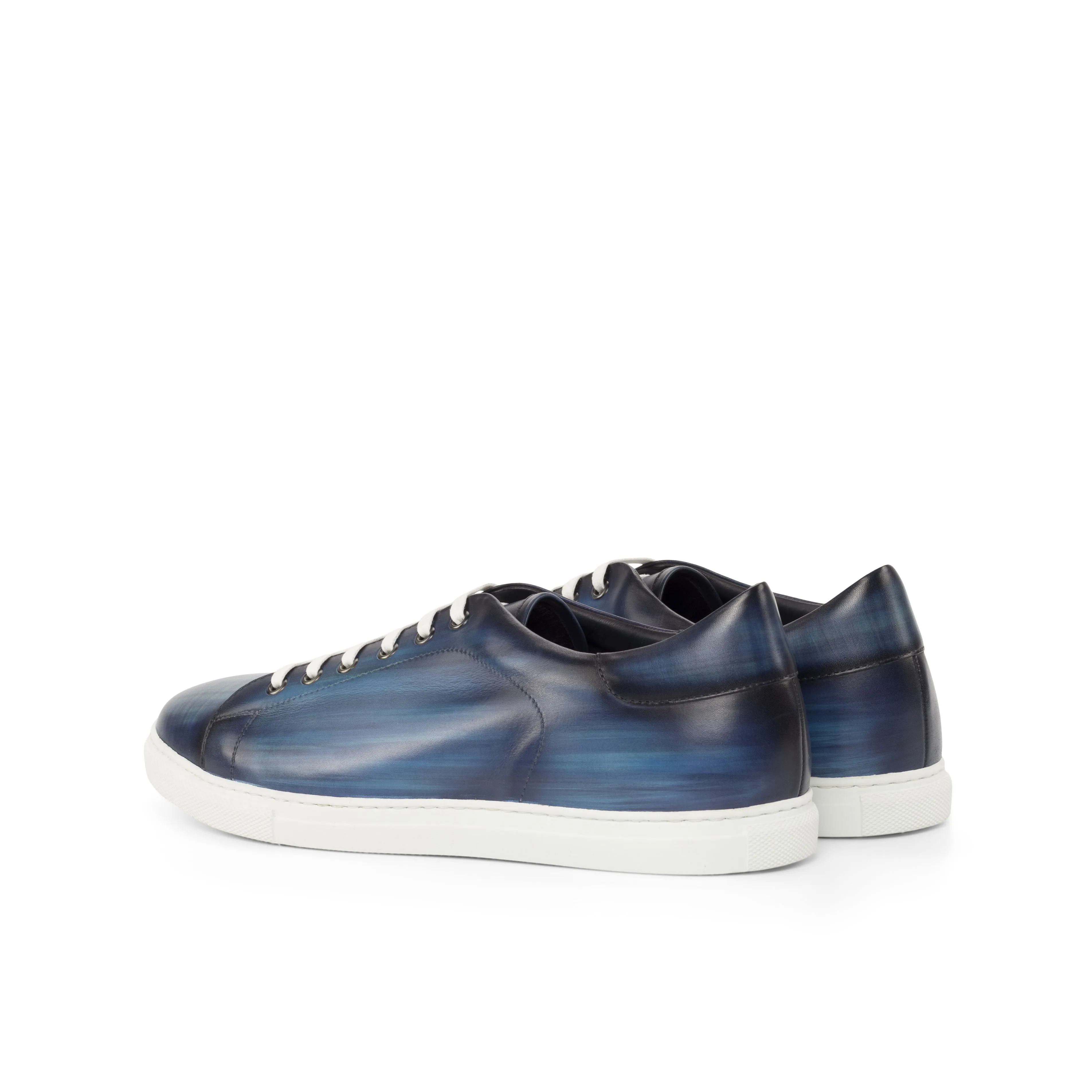 Leather Trainer │ Denim Classic Patina
