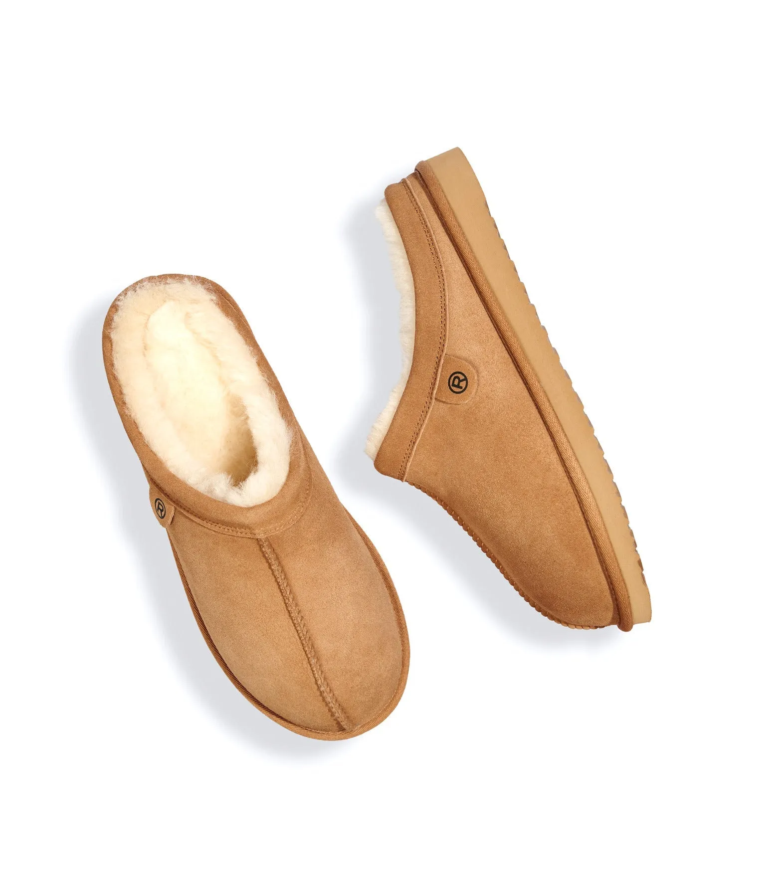 'Livigno' men's clog - Brown