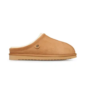 'Livigno' men's clog - Brown