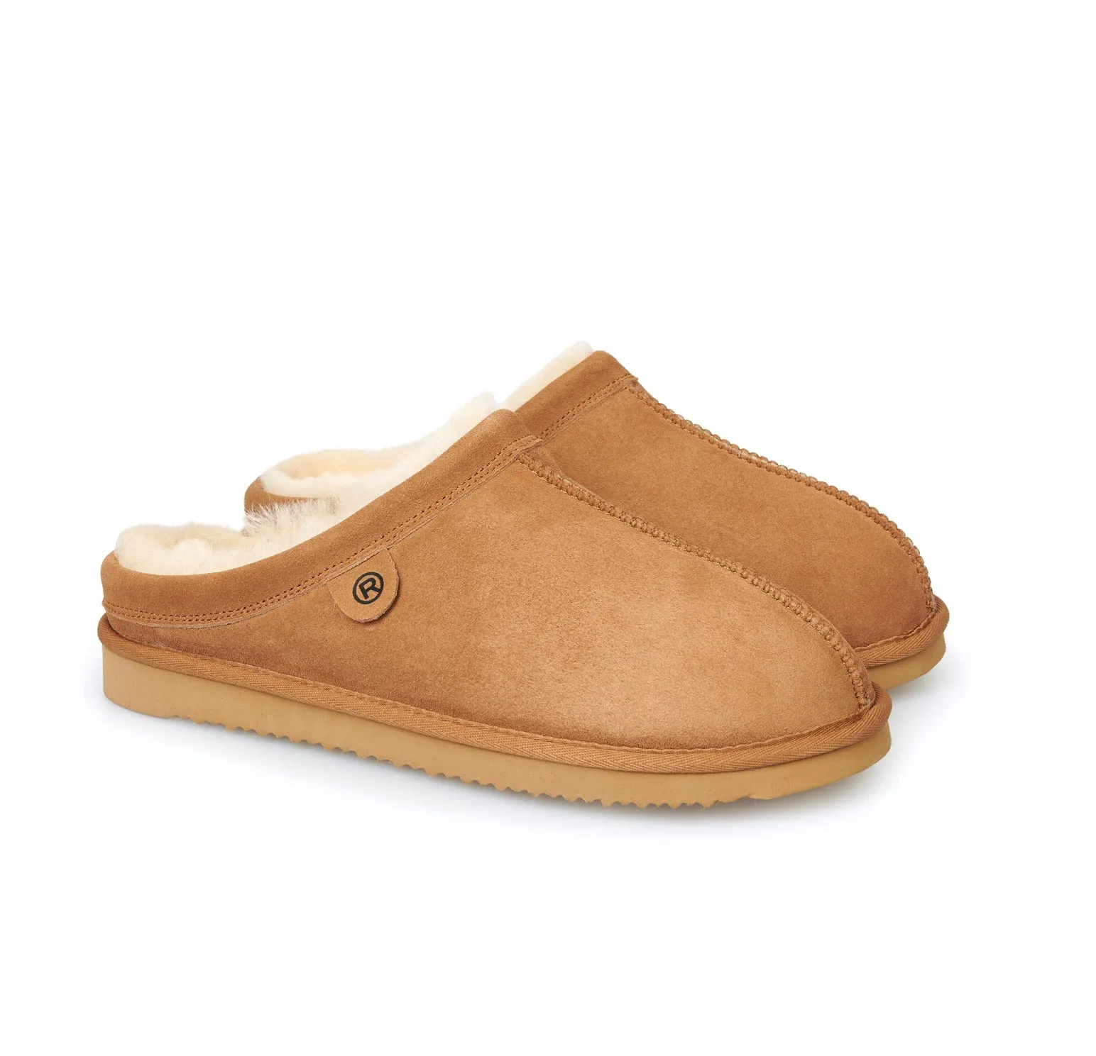 'Livigno' men's clog - Brown