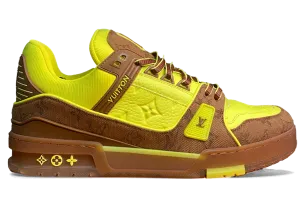 Louis Vuitton Trainer Yellow Brown