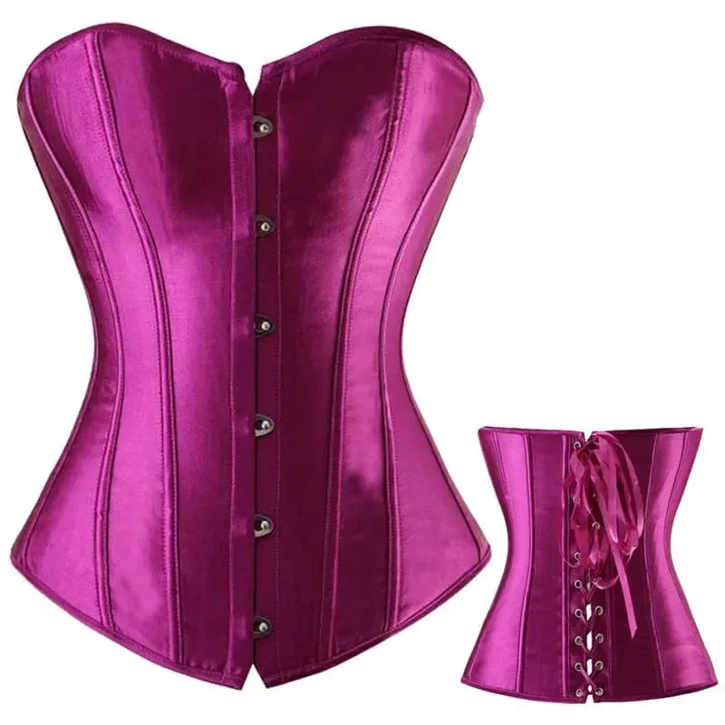M Sexy Slimming Corsets Waist Trainer Body Shaper Fajas Gothic Corset Lace Up Boned Corselete Shapewear Women Clothes Plus Size