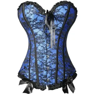 M Sexy Slimming Corsets Waist Trainer Body Shaper Fajas Gothic Corset Lace Up Boned Corselete Shapewear Women Clothes Plus Size